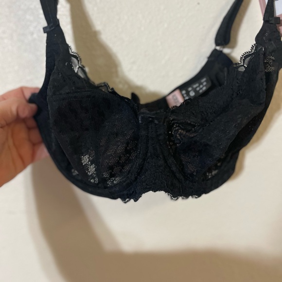 Panache Black Lace Bra Intimates Sleepwear - Picture 1 of 5